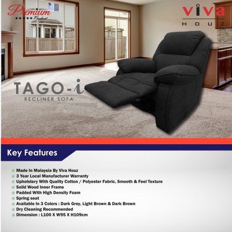 Tago-I Recliner Sofa/Chair