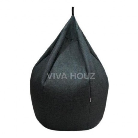VIVA HOUZ - GIANT Bean Bag / Chair / Sofa, XXL Size (CLASSIC GREY)