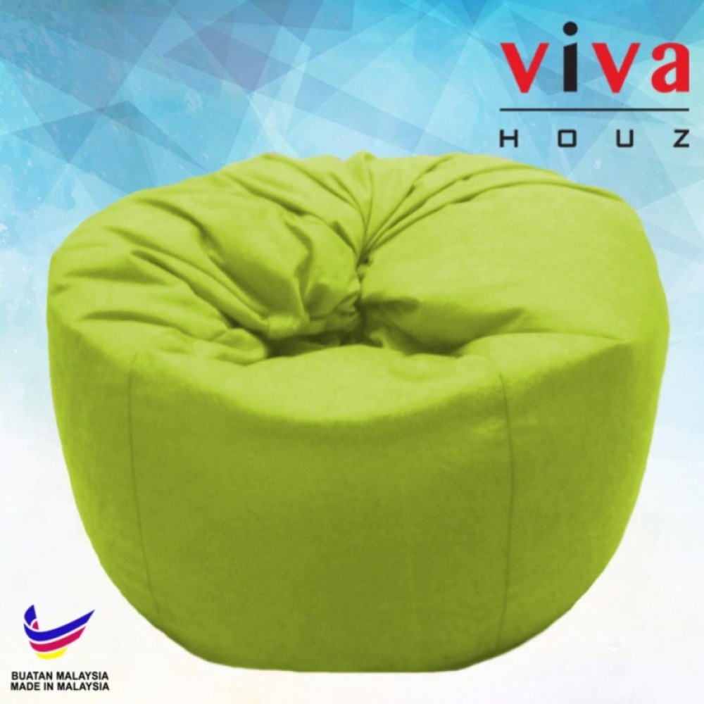 Viva Houz Happy Bean Bag/ Sofa /Chair, XL Size (Green) Viva Houz Happy Bean Bag/ Sofa /Chair, XL Size (Green)