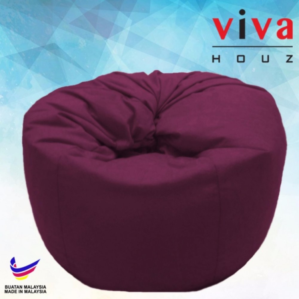 Viva Houz Happy Bean Bag/ Sofa /Chair, XL Size, 2.5kg (Maroon) Viva Houz Happy Bean Bag/ Sofa /Chair, XL Size, 2.5kg (Maroon)
