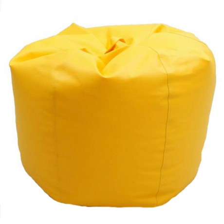 VIVA HOUZ - CHERRY PVC Bean Bag / Chair / Sofa, XL Size (Yellow)