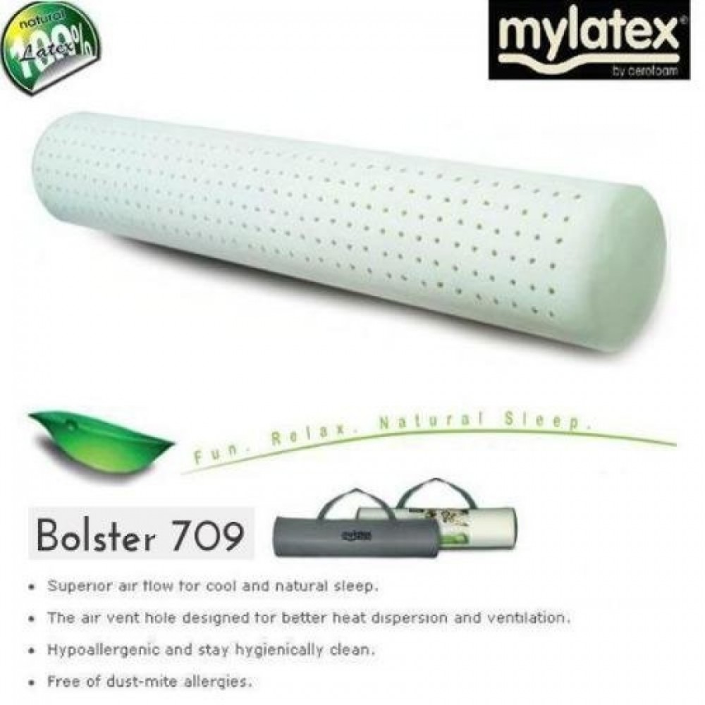 latex bolster pillow