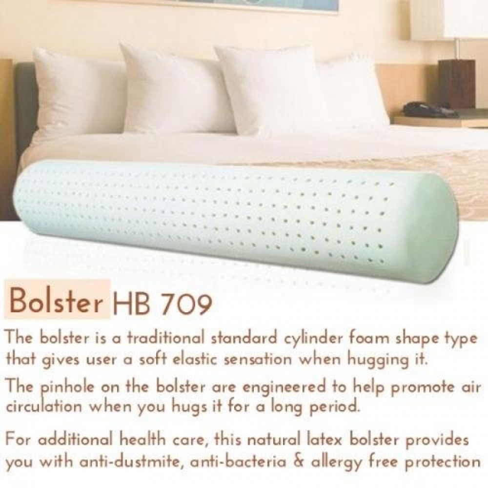 latex bolster pillow