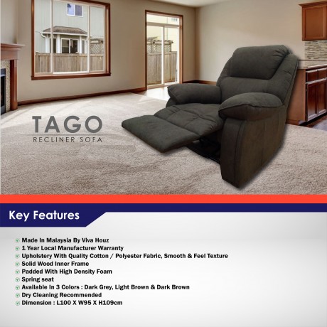 Tago Recliner Sofa/Chair