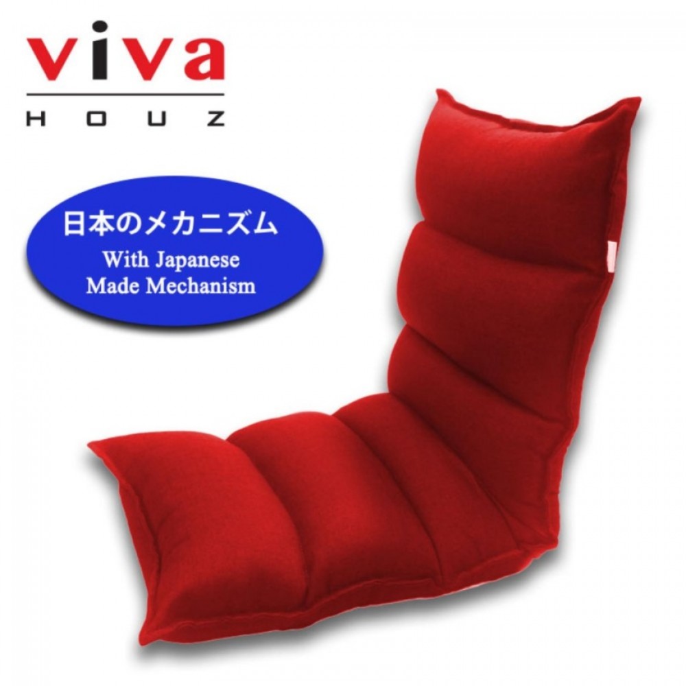 VIVA HOUZ GALAXY II Futon / Sofa / Chair - Red VIVA HOUZ GALAXY II Futon / Sofa / Chair - Red
