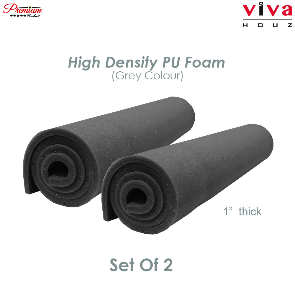 Viva Houz Multi-purpose PU Foam Sheet, 1 inch Thick (Set of 2) Viva Houz Multi-purpose PU Foam Sheet, 1 inch Thick (Set of 2)