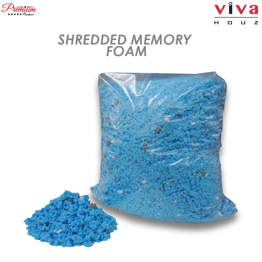 Viva Houz Shredded Memory Foam Refill All New Material For Pillows Bean Bag Chairs Viva Houz Shredded Memory Foam Refill All New Material For Pillows Bean Bag Chairs