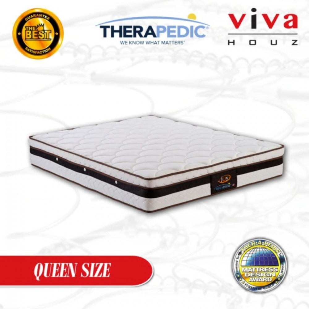 Therapedic, USA, Joy Spring Luxurious Mattress, 28cm / 11'' Thick (Queen) Therapedic, USA, Joy Spring Luxurious Mattress, 28cm / 11'' Thick (Queen)